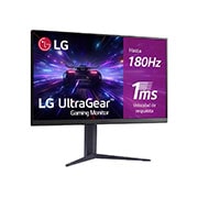 LG Monitor Gamer UltraGear 32'' │ QHD 180Hz │ 1 MS, front view, 32GS85Q-B, thumbnail 1