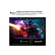 LG Monitor Gamer UltraGear 32'' │ QHD 180Hz │ 1 MS, perspective view, 32GS85Q-B, thumbnail 4