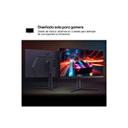 LG Monitor Gamer UltraGear 32'' │ QHD 180Hz │ 1 MS, rear perspective view, 32GS85Q-B, thumbnail 7