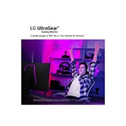 LG Monitor Gamer UltraGear 32'' │ QHD 180Hz │ 1 MS, lifestyle image, 32GS85Q-B, thumbnail 11