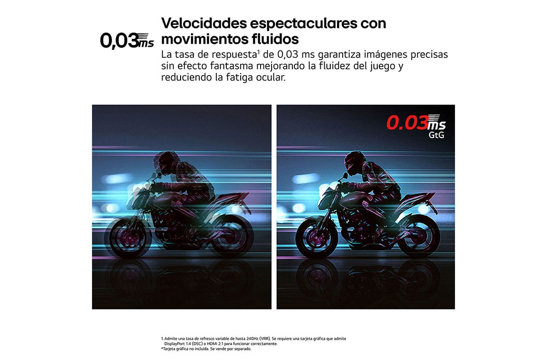 LG Monitor Gamer UltraGear 32'' │ OLED 240 Hz │ 0.03 MS, rear view with lights on, 32GS95UV-W, thumbnail 6