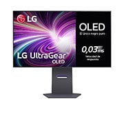 LG Monitor Gamer UltraGear 32'' │ OLED 240 Hz │ 0.03 MS, front view, 32GS95UV-W, thumbnail 1