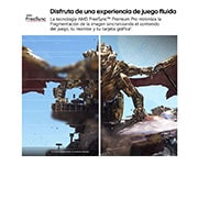 LG Monitor Gamer UltraGear 32'' │ OLED 240 Hz │ 0.03 MS, close-up view of the rear emblem, 32GS95UV-W, thumbnail 8