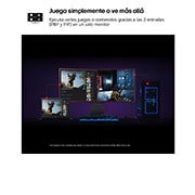 LG Monitor Gamer UltraGear 32'' │ OLED 240 Hz │ 0.03 MS, -30 degree swivel monitor top view, 32GS95UV-W, thumbnail 11