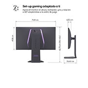 LG Monitor Gamer UltraGear 32'' │ OLED 240 Hz │ 0.03 MS, working view, 32GS95UV-W, thumbnail 13