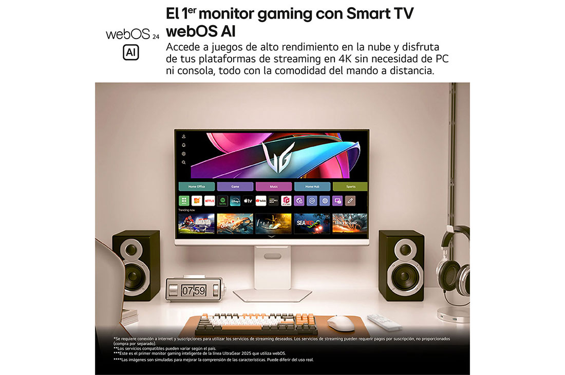 LG Monitor Gamer UltraGear 32'' │ 4K UHD 144 Hz │ 1 MS, +15 degree side view, 32G810SA-W, thumbnail 3