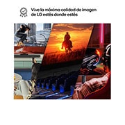 LG Monitor Gamer UltraGear 32'' │ 4K UHD 144 Hz │ 1 MS, rear perspective view, 32G810SA-W, thumbnail 7