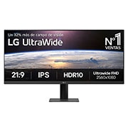 LG Monitor UltraWide 29'' │ IPS │ HDR10, Front view, 29U511A-B, thumbnail 1