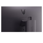 LG Monitor Gamer UltraGear 34'' │ Curvo │ WQHD 160 Hz, Vista trasera en perspectiva con luces encendidas, 34G600A-B, thumbnail 14