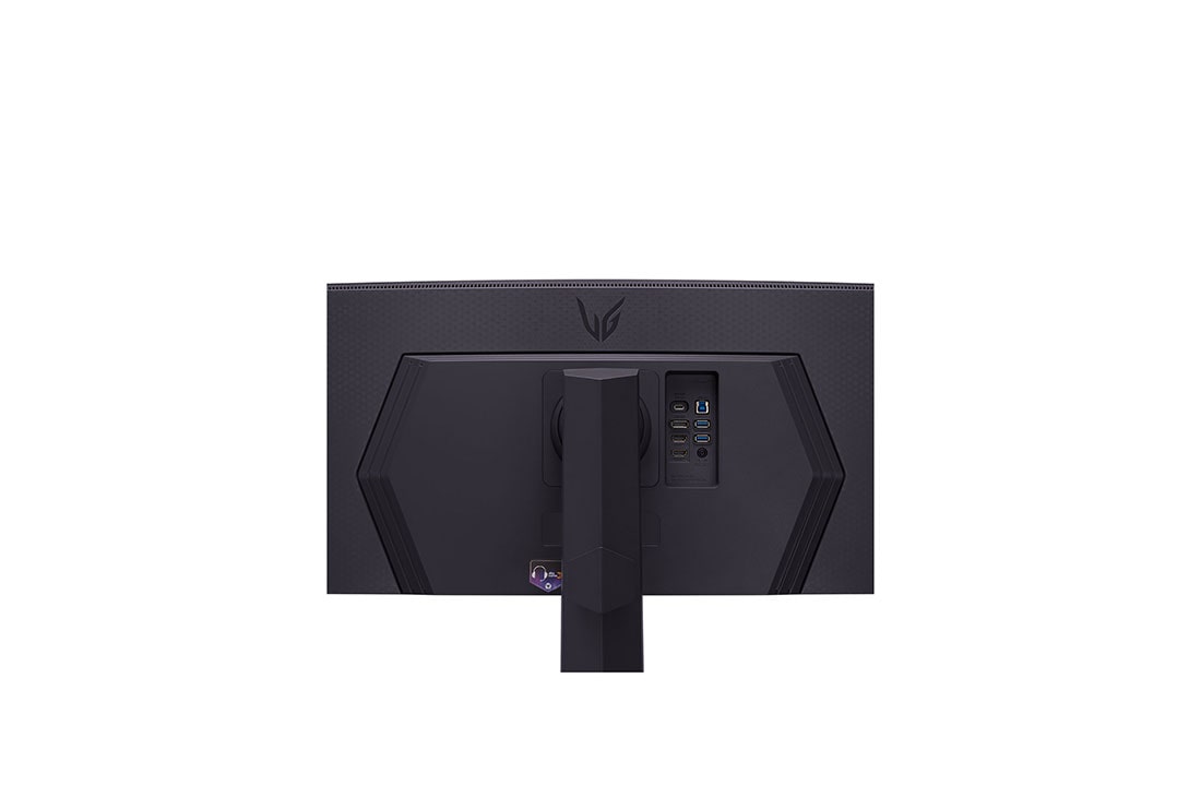 LG Monitor Gamer UltraGear 45'' │ Curvo │ 1 MS, Zoomed-in rear view, 45GR75DC-B, thumbnail 7