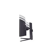 LG Monitor Gamer UltraGear 45'' │ Curvo │ 1 MS, Side view of height adjustable stand, 45GR75DC-B, thumbnail 9