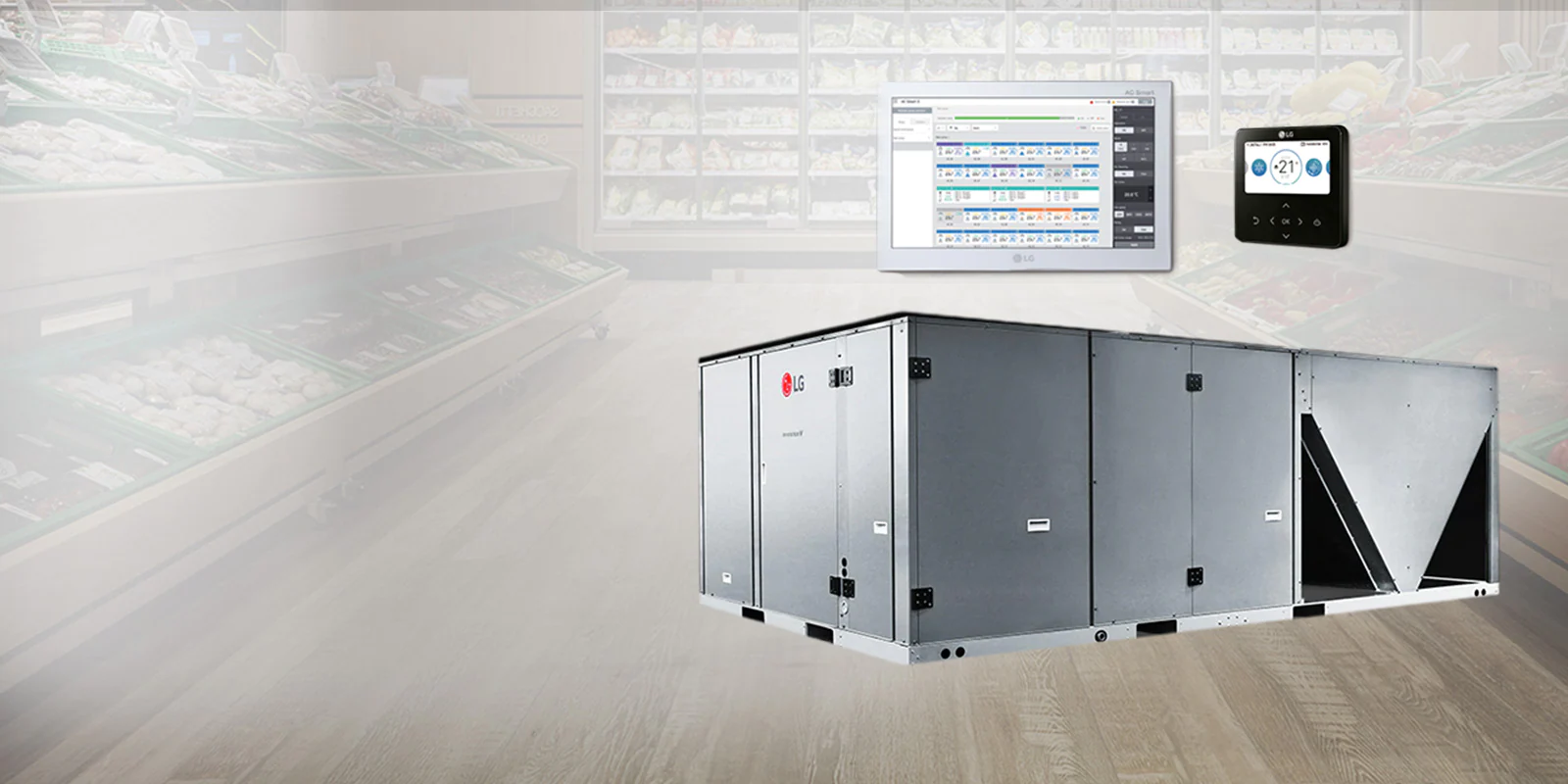 Unidades Tipo Paquete con sistema de control de temperatura inteligente integrado.