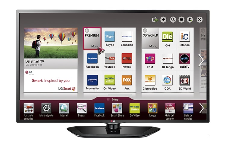 LG Smart TV 42 Pulgadas  Televisor 42LN5700 Full HD