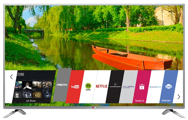 LG Cinema 3D Smart TV 70'' Incluye Sintonizador TDA, WebOS y Wi-Fi Incorporado, 70LB7200