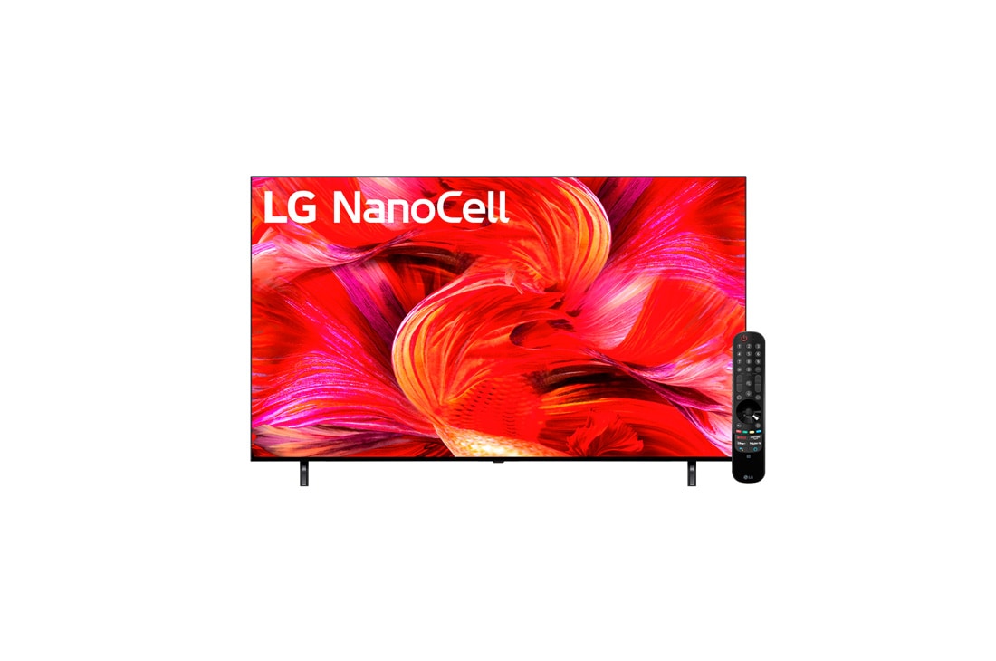 LG NanoCell AI ThinQ 4K 65'', Vista frontal del televisor LG NanoCell, 65NANO80SPA