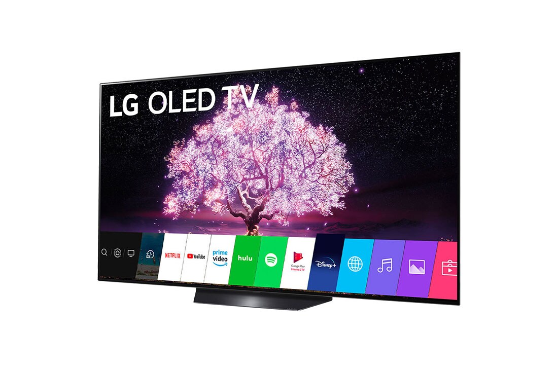 LG OLED AI ThinQ 4K 65'', vista lateral de -15 grados, OLED65BXPSA, thumbnail 2