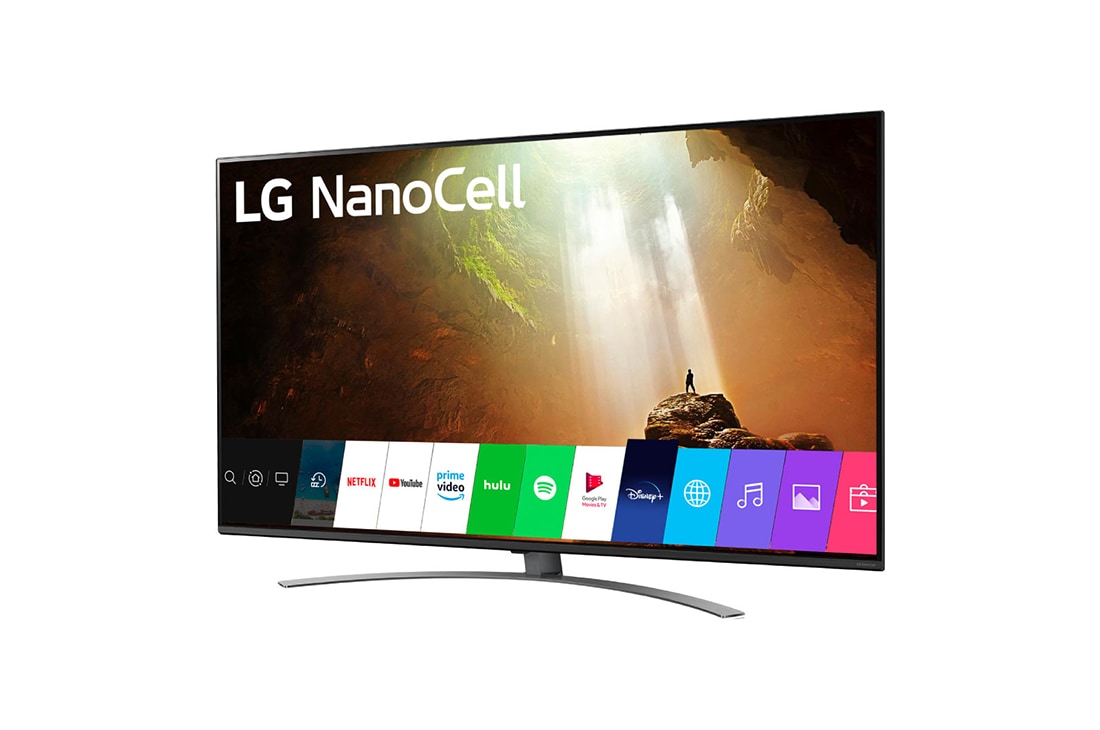 LG NanoCell TV 65'',  vista lateral de -15 grados, 65NANO81SNA, thumbnail 2