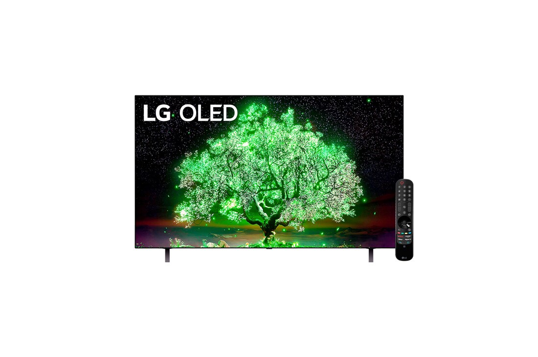 LG OLED A1 AI ThinQ 4K 65'', vista frontal, OLED65A1PSA