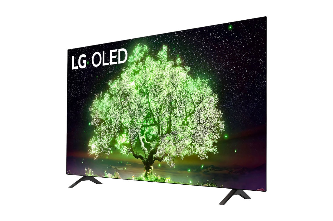 LG OLED A1 AI ThinQ 4K 65'', vista lateral de 30 grados, OLED65A1PSA, thumbnail 4