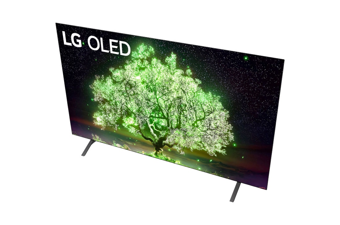 LG OLED A1 AI ThinQ 4K 65'', Vista en ángulo lateral superior, OLED65A1PSA, thumbnail 7