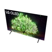 LG OLED A1 AI ThinQ 4K 65'', Vista en ángulo lateral superior, OLED65A1PSA, thumbnail 7