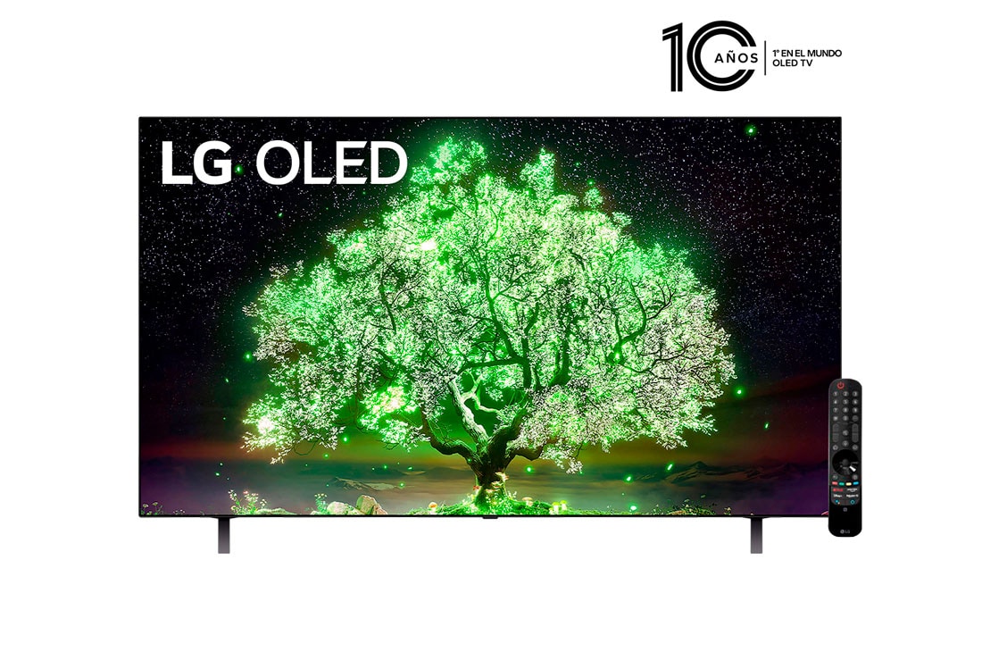 LG OLED A1 AI ThinQ 4K 65'', vista frontal, OLED65A1PSA