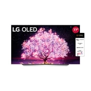 LG OLED C1 4K ThinQ AI 77'', vista superior, OLED77C1PSA, thumbnail 3