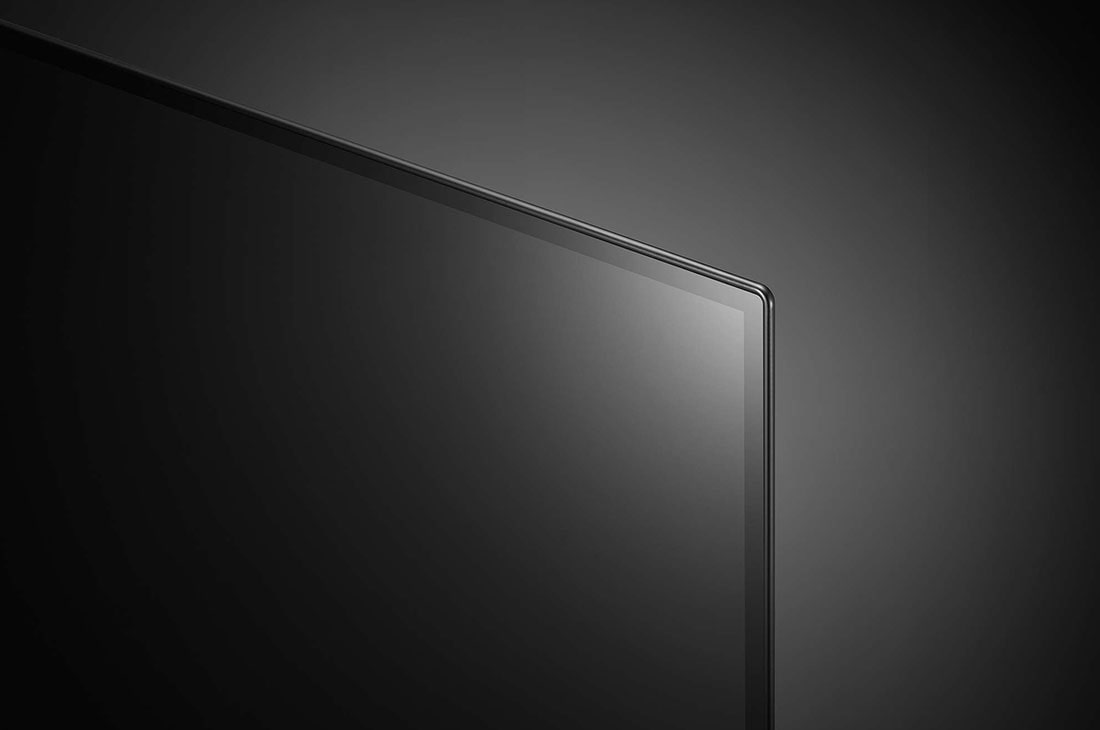 LG OLED C1 4K ThinQ AI 77'', primer plano del terminal trasero, OLED77C1PSA, thumbnail 10
