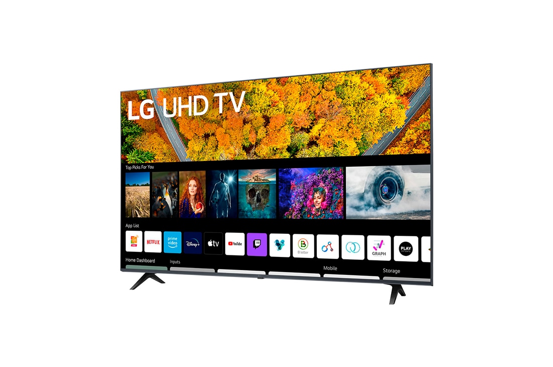 LG UHD AI ThinQ 4K 50'', vista trasera, 50UP7750PSB, thumbnail 5