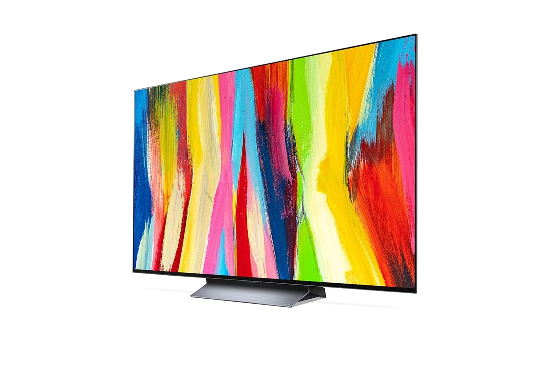 LG OLED EVO C2 4K 77'', Vista de la pantalla entera, OLED77C2PSA, thumbnail 3