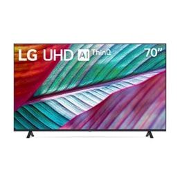 Vista frontal del televisor LG UHD2