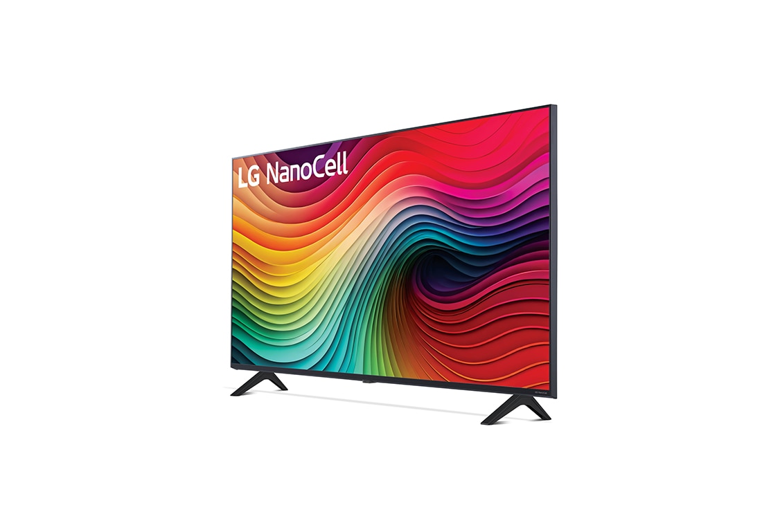 LG TV LG NanoCell AI 65'' │ UHD 4K │ Procesador Alpha 5 7ma Gen, side view, 65NANO80TSA, thumbnail 7