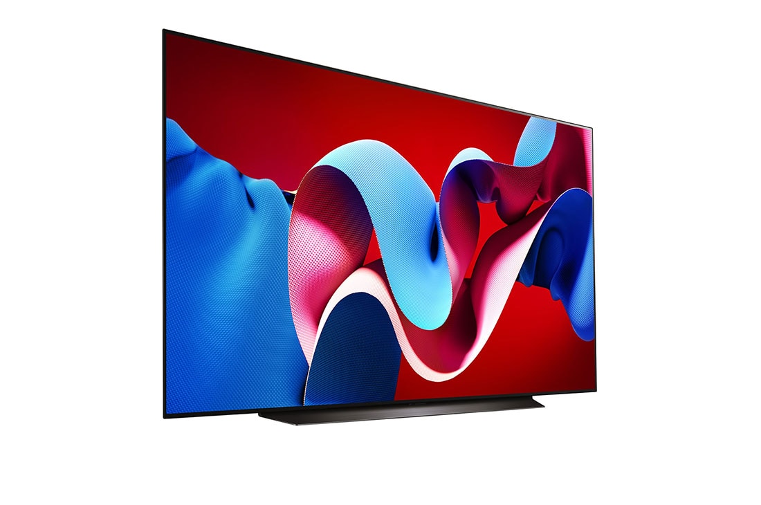 LG TV LG OLED evo AI 83'' │ Procesador Alpha 9 7ma gen AI, Right-facing side view of LG OLED evo TV, OLED C4, OLED83C4PSA, thumbnail 6
