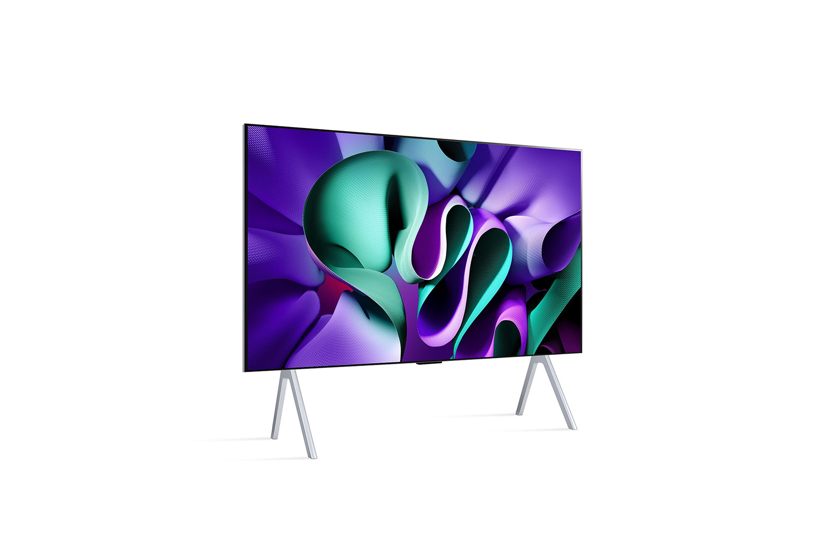 LG TV LG OLED evo AI 97'' │ Zero Connect│4K │Procesador Alpha 11, side view, OLED97M4PSA, thumbnail 4