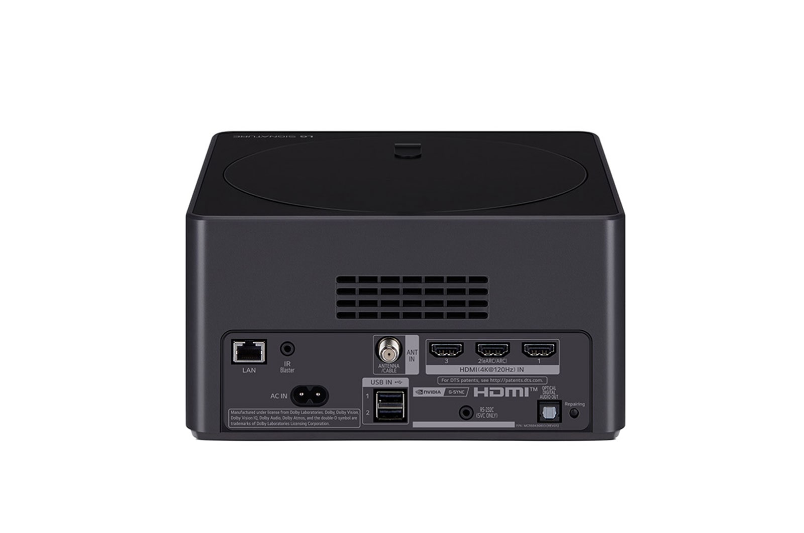 LG TV LG OLED evo AI 97'' │ Zero Connect│4K │Procesador Alpha 11, top view, OLED97M4PSA, thumbnail 10