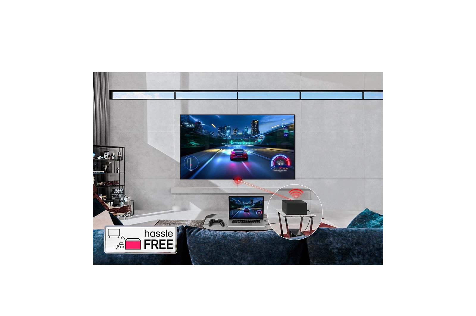 LG TV LG OLED evo AI 97'' │ Zero Connect│4K │Procesador Alpha 11, USB cards, OLED97M4PSA, thumbnail 14