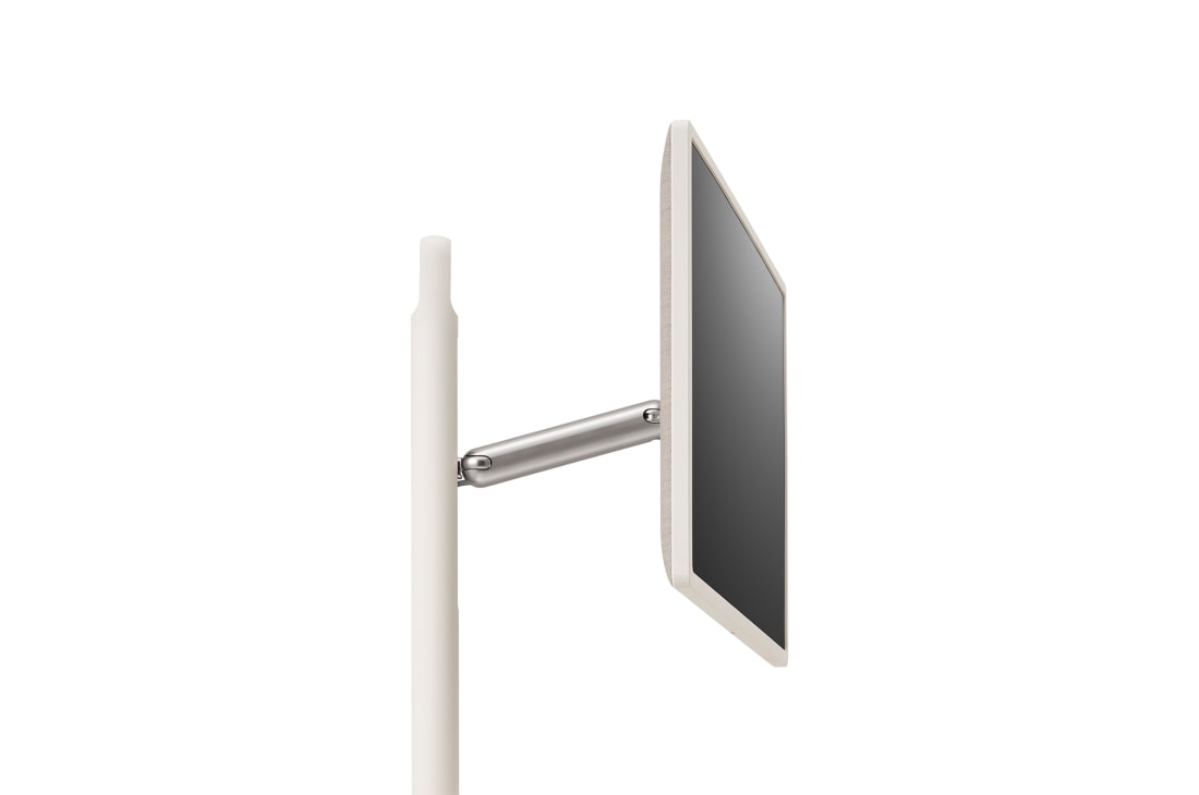 LG AI StanbyME 27'' | Pantalla Touch portatil con bateria integrada │ Procesador Alpha 7 6ta Gen con Inteligencia Artificial, Vista lateral del modo horizontal, 27ART10AKPL, thumbnail 4