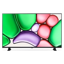 Vista frontal de TV LG HD 2