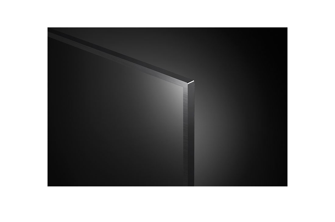 LG TV LG SMART 43'' | Procesador Alpha 5 AI Gen6, Close-up of the top edge of LG FHD TV, LR67, 43LR6750PSA, thumbnail 4