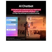 LG TV LG OLED AI 65'' | Procesador Alpha 11 AI Gen 2, Wide view of a living room inside a premium home, a man is watching a movie on his wall-mounted LG OLED TV. The TV's design blends elegantly with the wall and the interior design., OLED65G5PSA, thumbnail 13