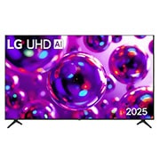 LG TV LG AI 43'' │ UHD 4K │ Procesador Alpha 7 4K AI Gen8, front view, 43ua8050psa, thumbnail 1