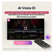 LG TV LG AI 43'' │ UHD 4K │ Procesador Alpha 7 4K AI Gen8, AI magic remote, 43ua8050psa, thumbnail 10