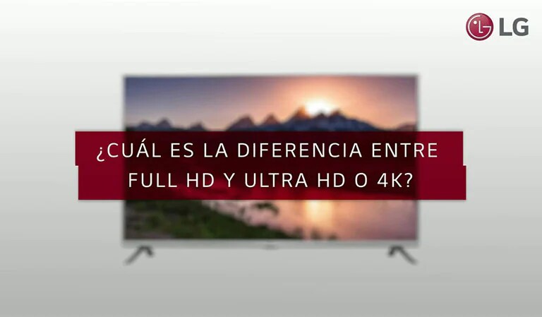 Diferencias FHD y UHD
