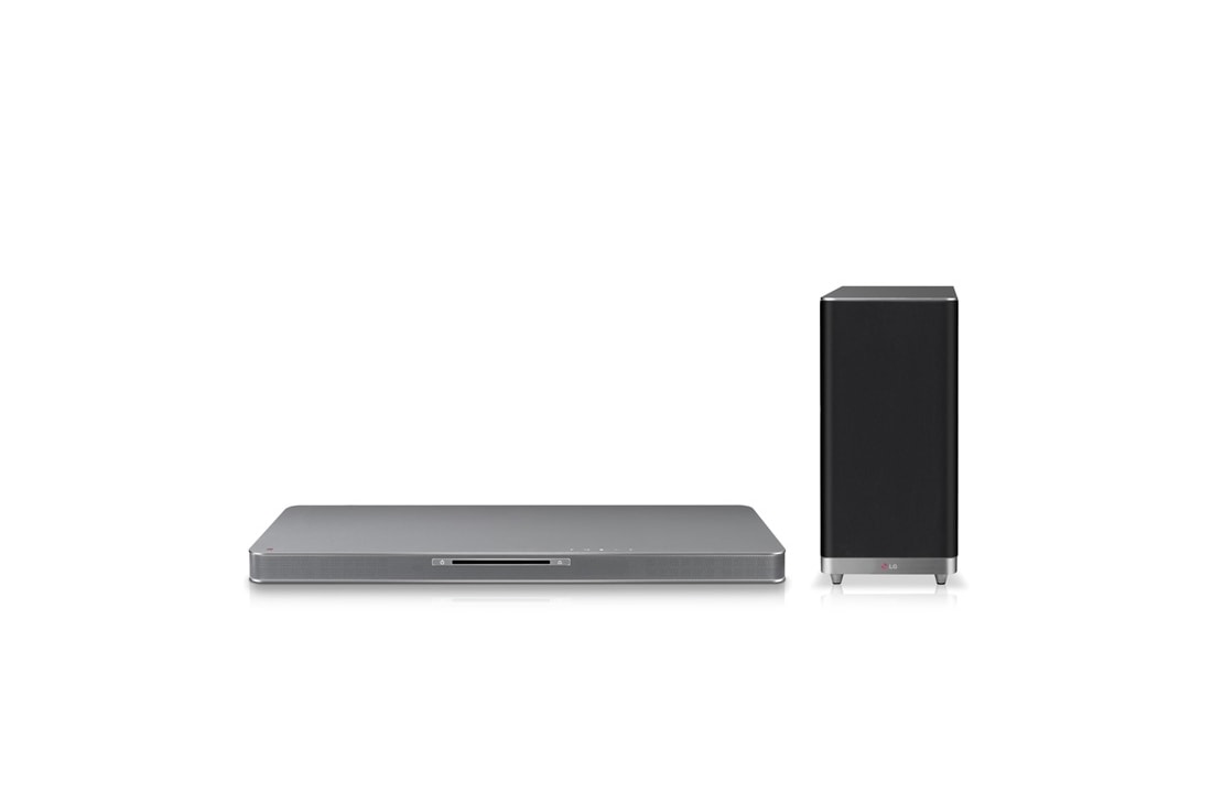 LG SoundPlate™ All-In-One SoundPlate™ mit 4.1 Soundsystem, kabellosem Subwoofer und 3D Blu-ray Player, LAB540