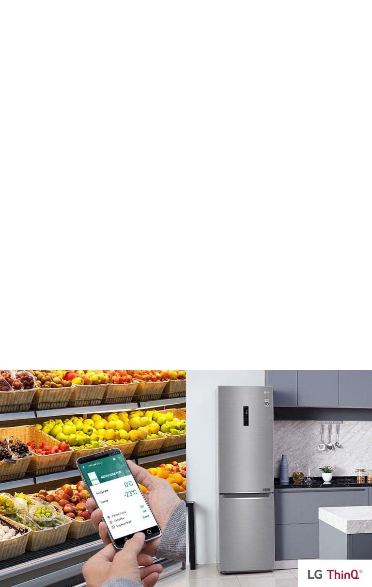 Fernjustierung Ihrer Kühlschrank-Einstellungen