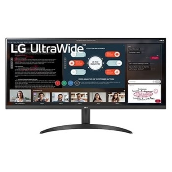 34 Zoll UltraWide™ IPS Monitor mit HDR10 und Full HD | LG 34WP500-B1