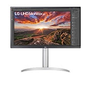 LG UHD-4K-IPS-Monitor mit 27 Zoll und VESA DisplayHDR™ 400, Vorderansicht, 27UP850N-W, thumbnail 1