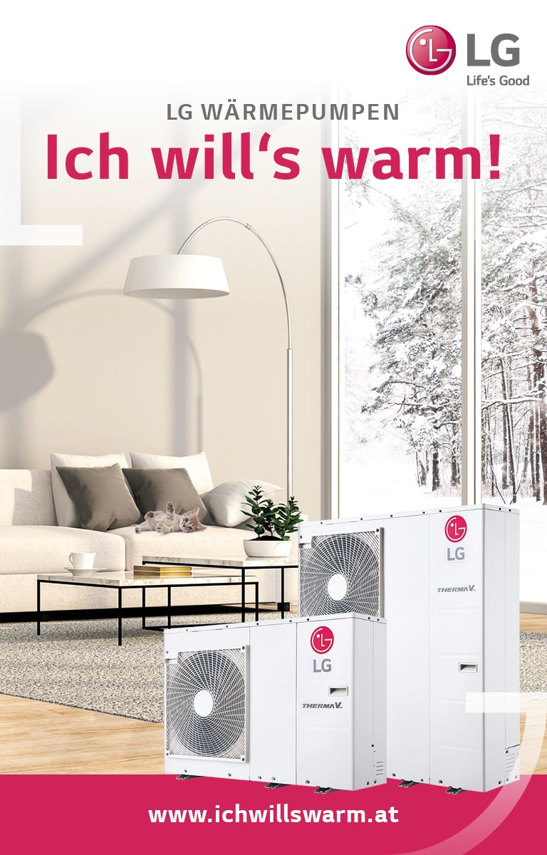 Wärmepumpen Promotion - Ich will's warm!