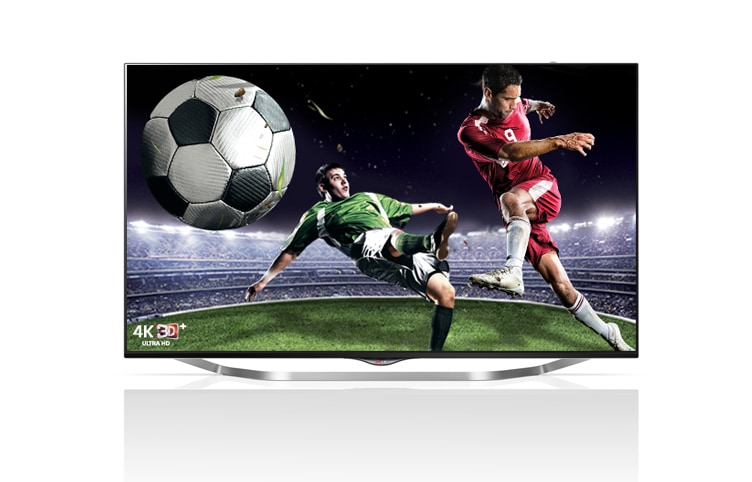 LG ULTRA HD TV mit 152 cm Bildschirmdiagonale (60 Zoll), CINEMA 3D-Technologie und Smart+ webOS TV, 60UB850V