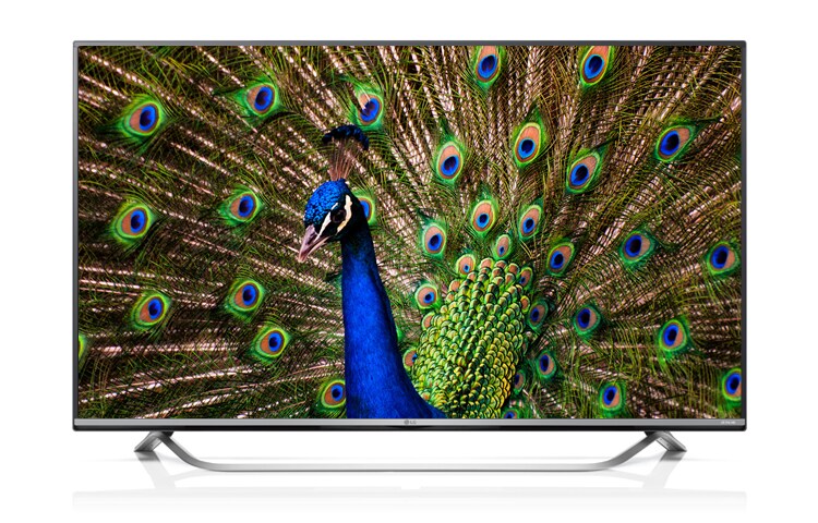 LG ULTRA HD TV von LG mit einer Bildschirmdiagonale von 65'', Dual Metal Design, webOS 2.0 und ULTRA Surround Sound, 65UF800V